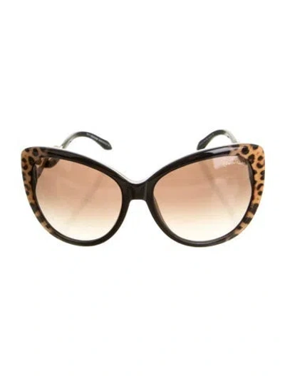 Pre-owned Roberto Cavalli Cat-eye Gradient Sunglasses In Multi