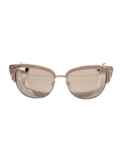 Pre-owned Roberto Cavalli Cat-eye Tinted Sunglasses In Neutral