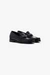 Roberto Cavalli Chain-embellished Loafers In Black