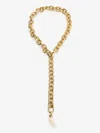 Roberto Cavalli Necklace With Fang Charm In Gold