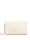 Roberto Cavalli Bag With Cavalli Class Chain Shoulder Strap In Neutral