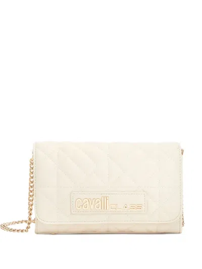 ROBERTO CAVALLI CHAIN QUILTED SHOULDER BAG