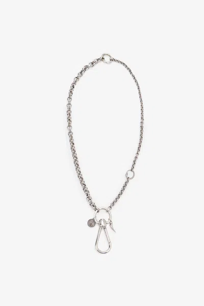 Roberto Cavalli Chain With Snake And Fang In Palladio Podium