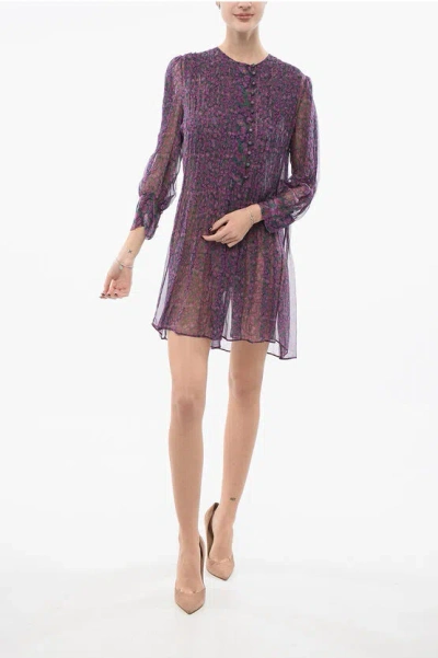Roberto Cavalli Chiffon Pleated Dress