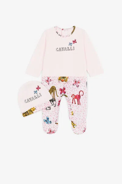 Roberto Cavalli Children Kit In Pink