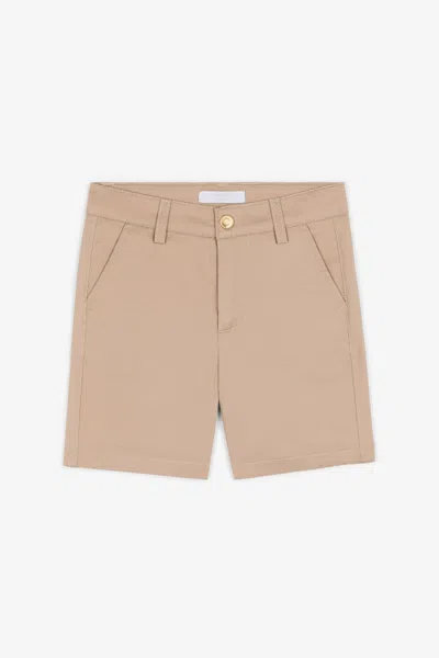 Roberto Cavalli Chino Shorts In Light Brown