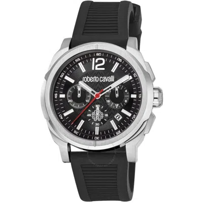 Roberto Cavalli Classic Chronograph Quartz Black Dial Men's Watch Rc5g085p0065