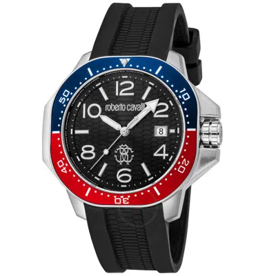 Roberto Cavalli Classic Quartz Black Dial Men's Watch Rc5g101p0025