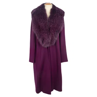 Pre-owned Roberto Cavalli Coat In Black