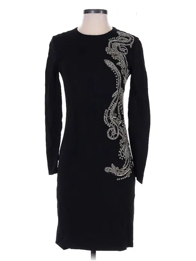 Pre-owned Roberto Cavalli Cocktail Dress In Black