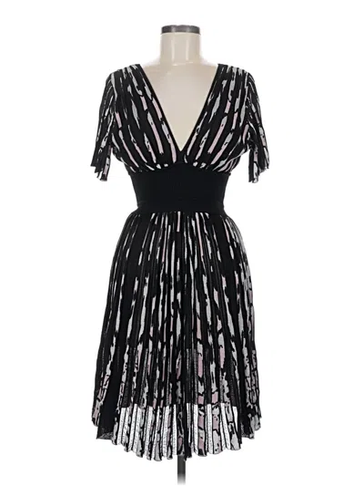 Pre-owned Roberto Cavalli Cocktail Dress In Black