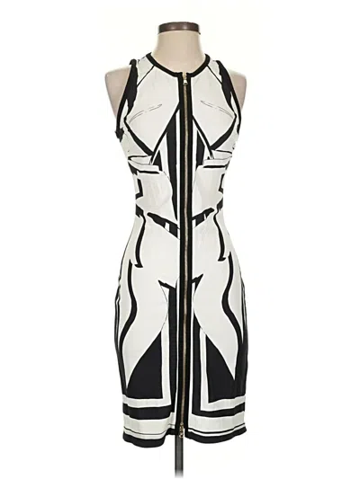 Pre-owned Roberto Cavalli Cocktail Dress In Black