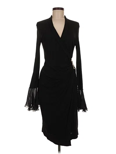 Pre-owned Roberto Cavalli Cocktail Dress In Black