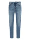 Roberto Cavalli Cotton Jeans In Blue