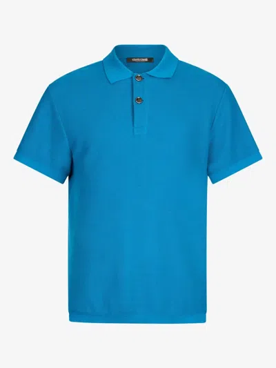 ROBERTO CAVALLI COTTON POLO SHIRT