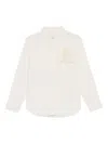 Roberto Cavalli Cotton Shirt In White