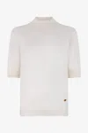 Roberto Cavalli Cotton Sweater In White