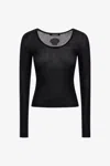 Roberto Cavalli Crew Neck Sweater In Black