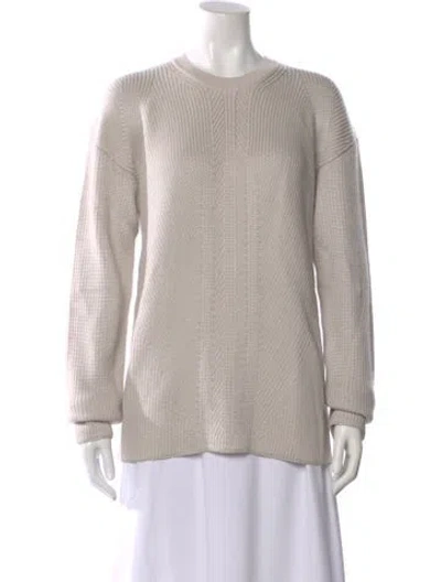 Pre-owned Roberto Cavalli Crew Neck Sweater In Gray