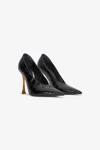 Roberto Cavalli Crocodile-effect Pointed-toe Pumps