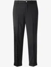 Roberto Cavalli Stretch Wool Pants In Black
