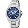 Roberto Cavalli Crystal & Mother-of-pearl Bracelet Watch, 42mm In Silver