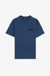 Roberto Cavalli Crystal-embellished Logo-print T-shirt In Dark Blue