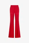 Roberto Cavalli Dark Red Trousers With Dragon Pattern In Red