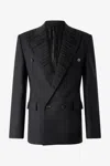 Roberto Cavalli Elegant Black Tuxedo Jacket In Black