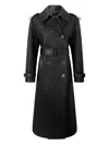 Roberto Cavalli Dragon-embroidered Quilted Coat In Black