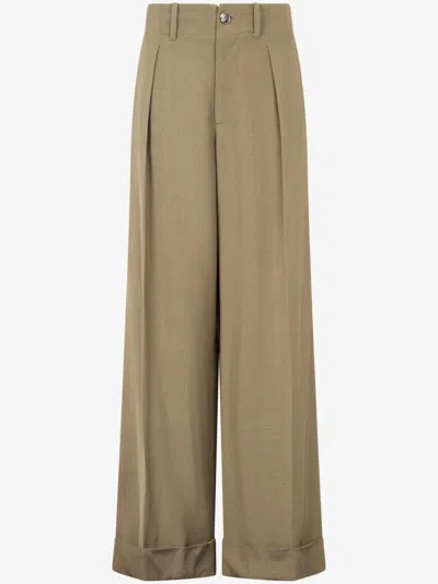 ROBERTO CAVALLI DRAPED TROUSERS