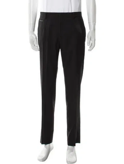 Pre-owned Roberto Cavalli Dress Pants In Black