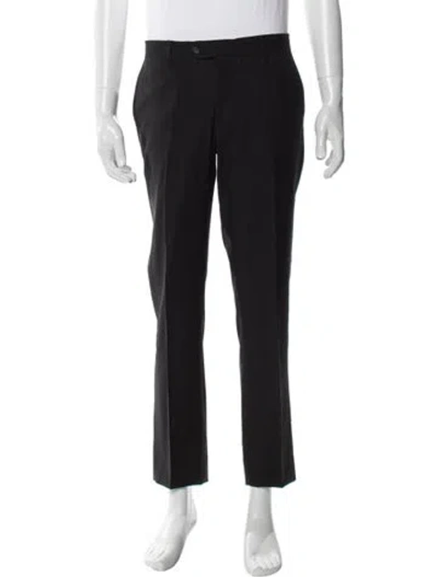 Pre-owned Roberto Cavalli Dress Pants In Black
