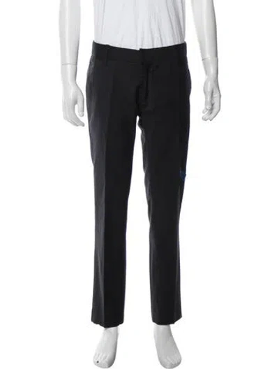 Pre-owned Roberto Cavalli Dress Pants In Black