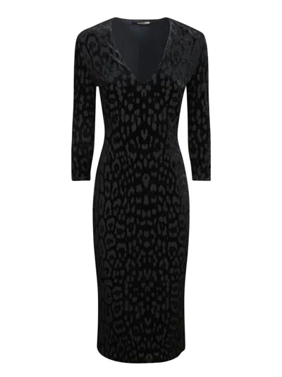 Roberto Cavalli Dresses In Black