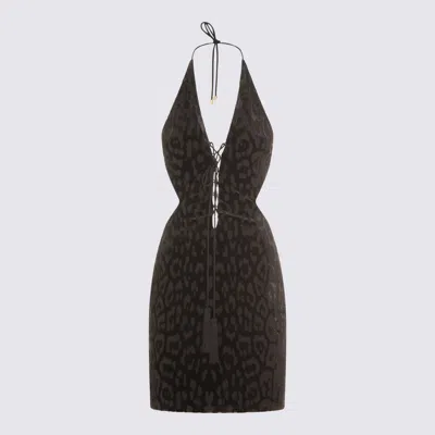 ROBERTO CAVALLI DRESSES BLACKS AND GREYS