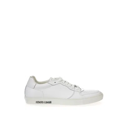 Roberto Cavalli Elegance Meets Comfort Women's Trainers In White