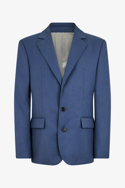 Roberto Cavalli Elegant Jacket In Deep Blue