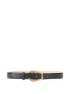 Roberto Cavalli Embellished-buckle Belt In Black