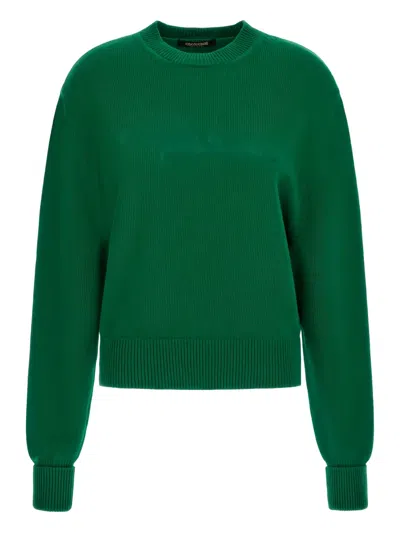ROBERTO CAVALLI EMBROIDERED WOOL SWEATER