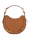 Roberto Cavalli Fang Bag Curved-handle Shoulder Bag In Brown