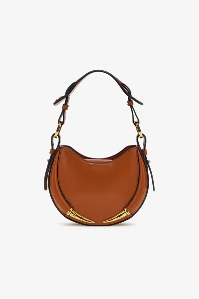 Roberto Cavalli Fang Bag Shoulder Bag In Brown