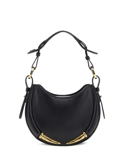 Roberto Cavalli Fang Bang Shoulder Bag In Black