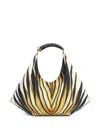 Roberto Cavalli Zebra-print Slouchy Shoulder Bag