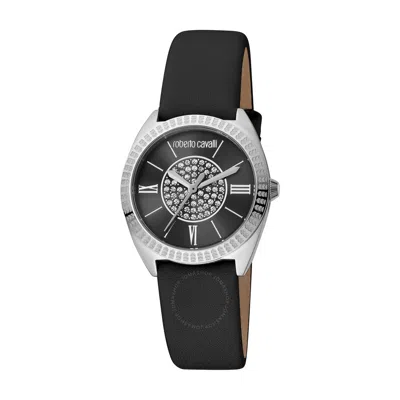 Roberto Cavalli Fashion Watch Quartz Black Dial Ladies Watch Rc5l022l0015