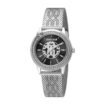 Roberto Cavalli Fashion Watch Quartz Black Dial Ladies Watch Rc5l037m1025