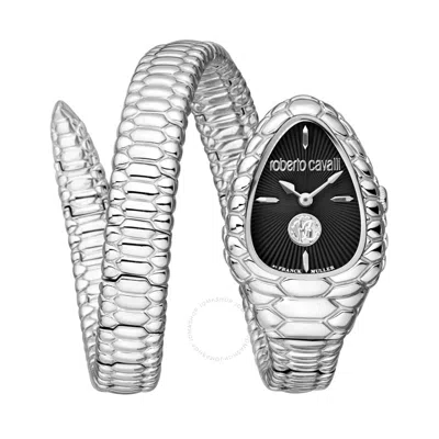 Roberto Cavalli Fashion Watch Quartz Black Dial Ladies Watch Rv1l187m0021