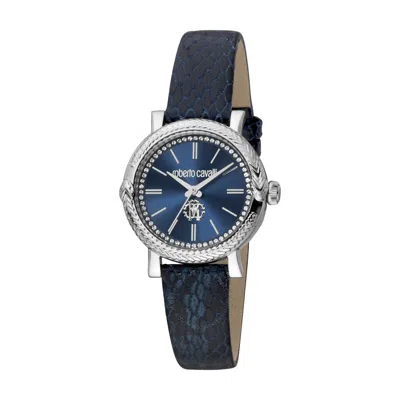 Roberto Cavalli Fashion Watch Quartz Blue Dial Ladies Watch Rc5l019l0025