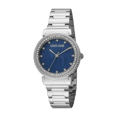 Roberto Cavalli Fashion Watch Quartz Blue Dial Ladies Watch Rc5l039m0045