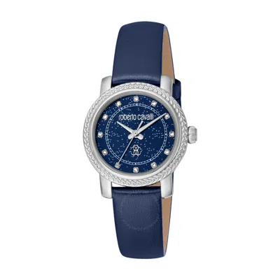 Roberto Cavalli Fashion Watch Quartz Blue Dial Ladies Watch Rc5l058l0015